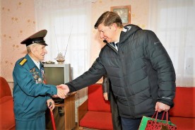 Ветеран Великой Отечественной войны Клим Неополькин отметил свое 90-летие